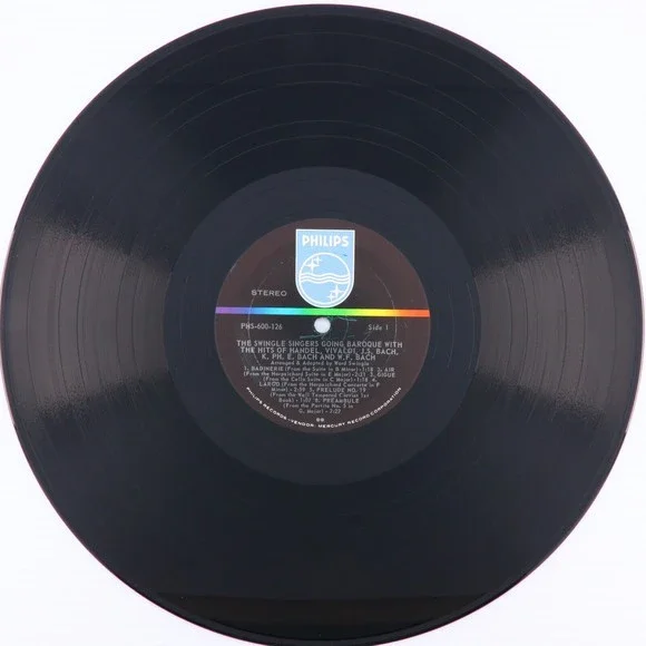 The Swingle Singers – Going Baroque - 1964 12" Vinyl LP Record PHS 600-126 - Picture 8 of 12